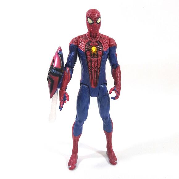 Amazing Spider-Man 10" Action Figure Marvel Electronic Talking 2012 Web Shooter - Picture 1 of 5